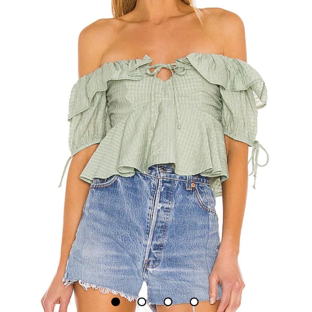 Tularosa Maggie Top in Sage